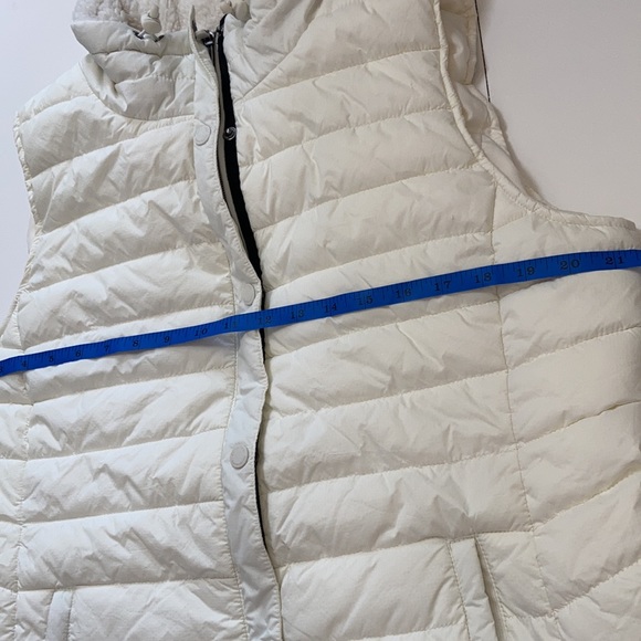 Calvin Klein Performance Off White Zip Vest Large - Picture 14 of 15